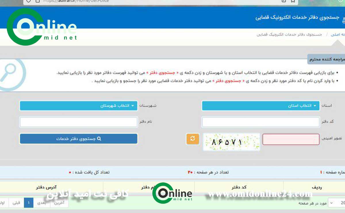مدارک لازم برای ثبت نام ثنا - کافی نت امید آنلاین